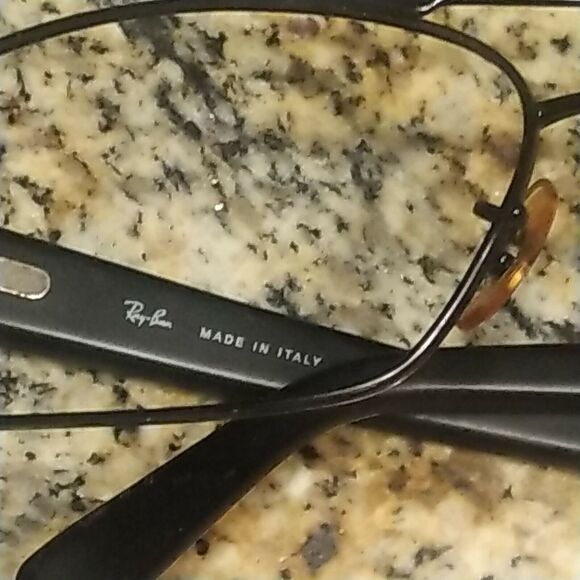 Ray-Ban RB3188 Leather 006/48 Sunglasses Eyeglasses Frames Wrap Aviators - Picture 10 of 11